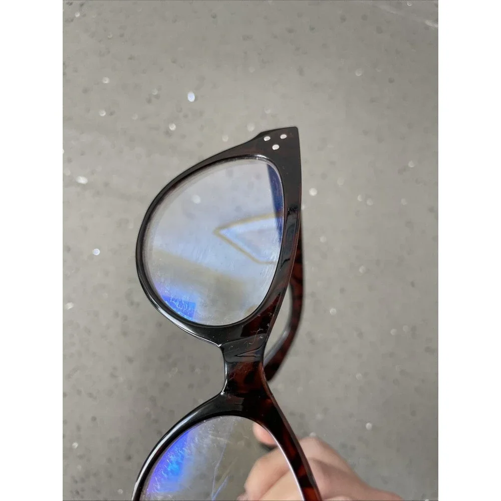 Nicole Miller NM819 Tortoise Frames ONLY round full rim Eyeglasses